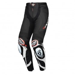 Pantaloni motociclete barbati piele Racing Ixon vara model Vortex 3 MS culoare: negru/alb Pantaloni motociclete barbati piele Racing Ixon vara model Vortex 3 MS culoare: negru/alb