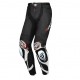 Pantaloni motociclete barbati piele Racing Ixon vara model Vortex 3 MS culoare: negru/alb