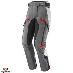 Pantaloni motociclete femei Touring/Adventure Ixon All season model Midgard LS culoare: gri/negru/rosu Pantaloni motociclete femei Touring/Adventure Ixon All season model Midgard LS culoare: gri/negru/rosu
