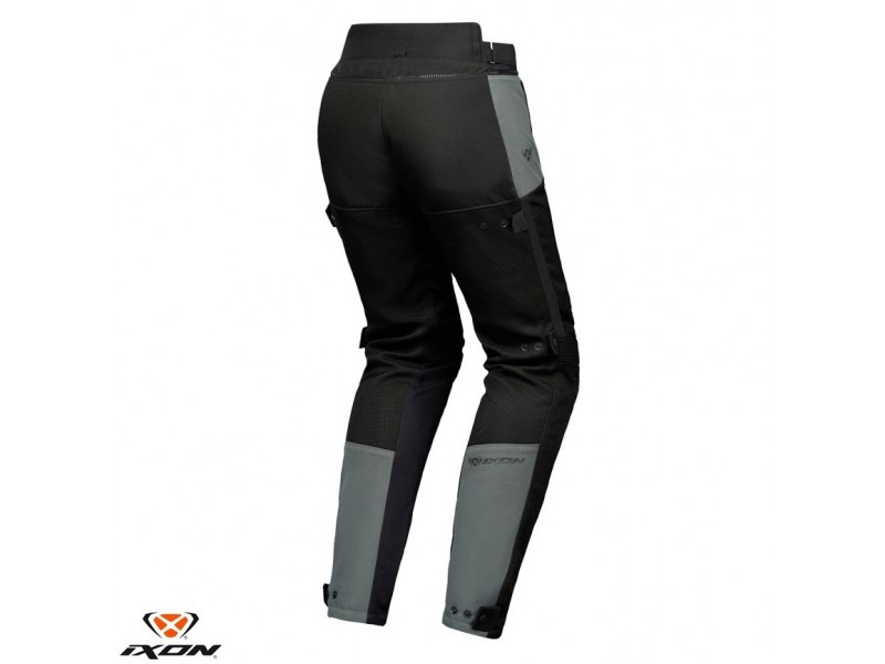 Pantaloni motociclete barbati Touring/Adventure Ixon vara model M-Njord MS culoare: verde/negru/galben (pantaloni laminati; wateproof)