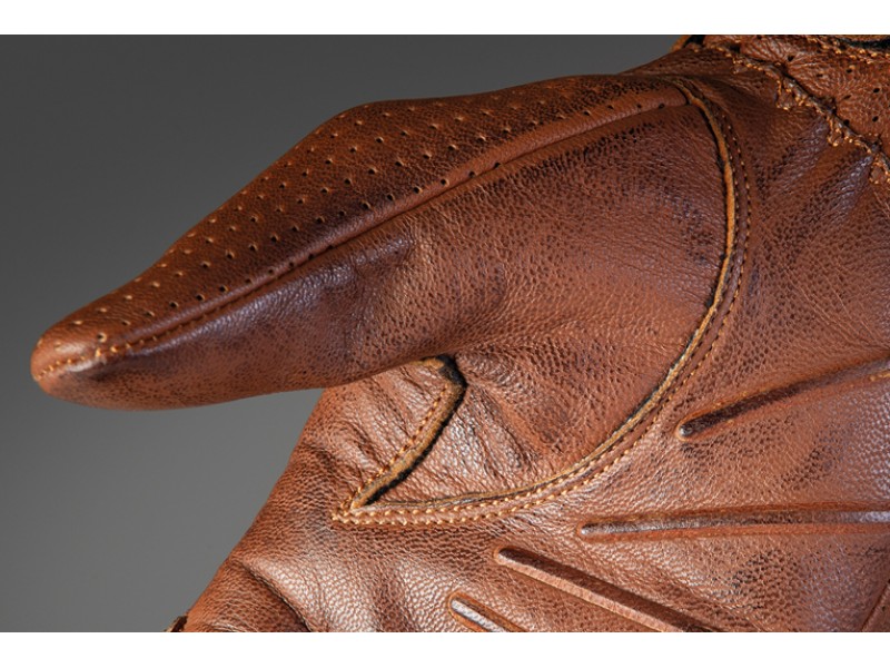 Manusi femei Urban/heritage vara piele Ixon model RS Nizo Air LS culoare: camel (maro) - degete tactile Manusi femei Urban/heritage vara piele Ixon model RS Nizo Air LS culoare: camel (maro) - degete tactile