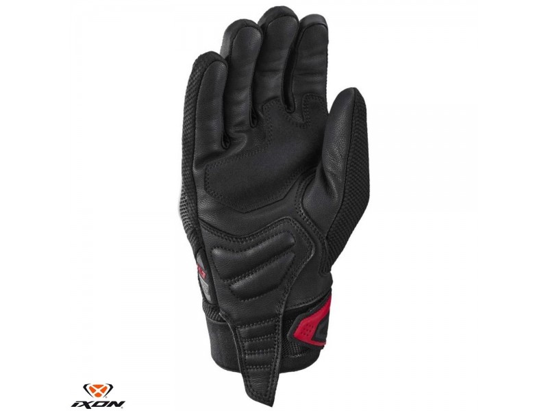 Manusi barbati Roadster vara textil/piele Ixon model MIG 2 Air Flow MS culoare: negru/alb/rosu - degete tactile Manusi barbati Roadster vara textil/piele Ixon model MIG 2 Air Flow MS culoare: negru/alb/rosu - degete tactile