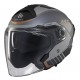 Casca open face motociclete MT Cosmo SV C2 gri mat (ochelari soare integrati) Casca open face motociclete MT Cosmo SV C2 gri mat (ochelari soare integrati)