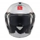 Casca open face motociclete MT Cosmo SV A0 alb lucios (ochelari soare integrati)