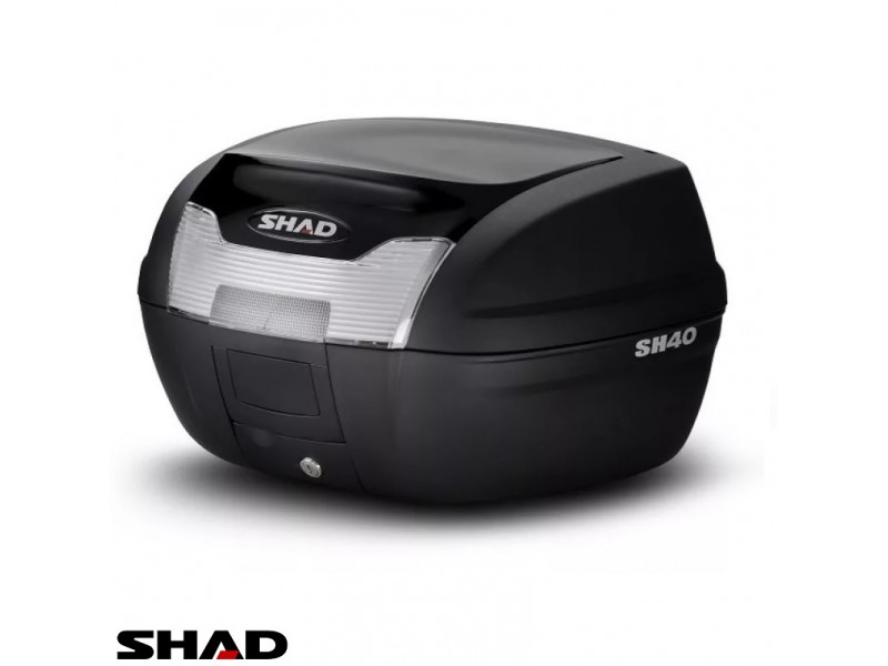Cutie portbagaj (topcase) Shad model SH40 culoare: negru (volum: 40 litri) – include placa de montaj Cutie portbagaj (topcase) Shad model SH40 culoare: negru (volum: 40 litri) – include placa de montaj