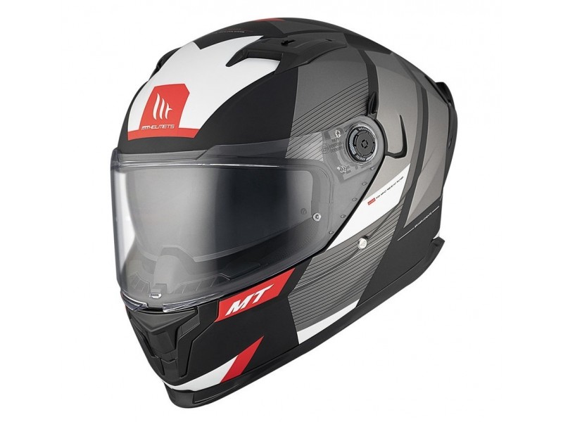 Casca integrala MT Braker SV Chento B0 gri mat (ochelari soare integrati)