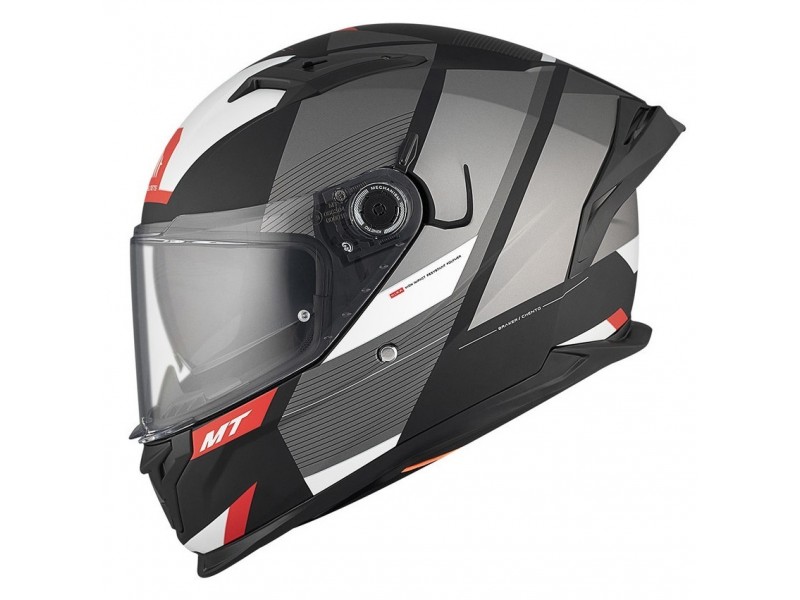 Casca integrala MT Braker SV Chento B0 gri mat (ochelari soare integrati)