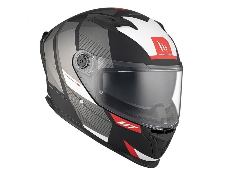 Casca integrala MT Braker SV Chento B0 gri mat (ochelari soare integrati)