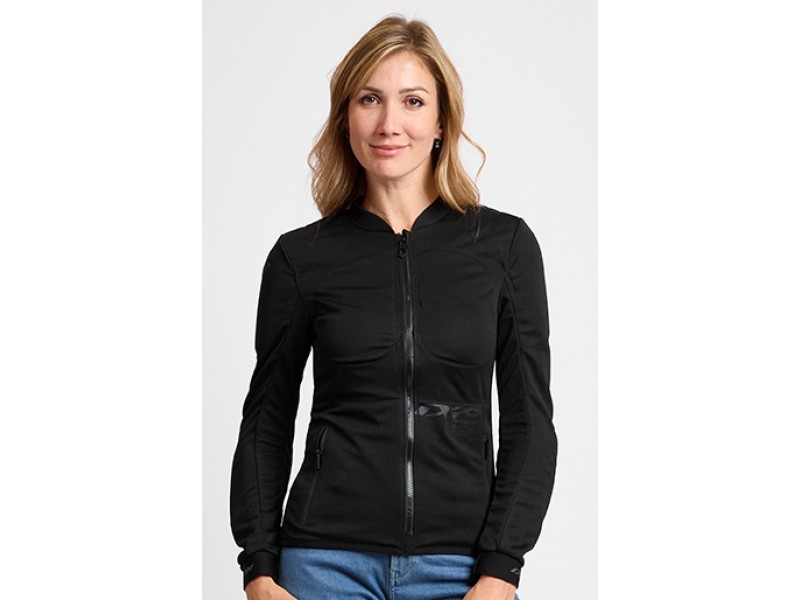 Geaca (jacheta) tip armura motociclete femei Racing/Roadster Ixon vara model Arma MS culoare: negru (geaca tip armura)