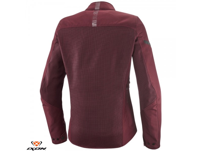Geaca (jacheta) motociclete femei Racing/Roadster Ixon vara model Fresh LS culoare: burgundy (visiniu) Geaca (jacheta) motociclete femei Racing/Roadster Ixon vara model Fresh LS culoare: burgundy (visiniu)