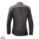 Geaca (jacheta) motociclete femei Racing/Roadster Ixon vara model Orion LS culoare: antracit/gri/rosu Geaca (jacheta) motociclete femei Racing/Roadster Ixon vara model Orion LS culoare: antracit/gri/rosu