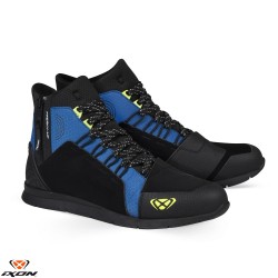 Ghete moto Urban barbati All Season Ixon model Freaky WP MS culoare: negru/albastru/galben (100% waterproof) Ghete moto Urban barbati All Season Ixon model Freaky WP MS culoare: negru/albastru/galben (100% waterproof)