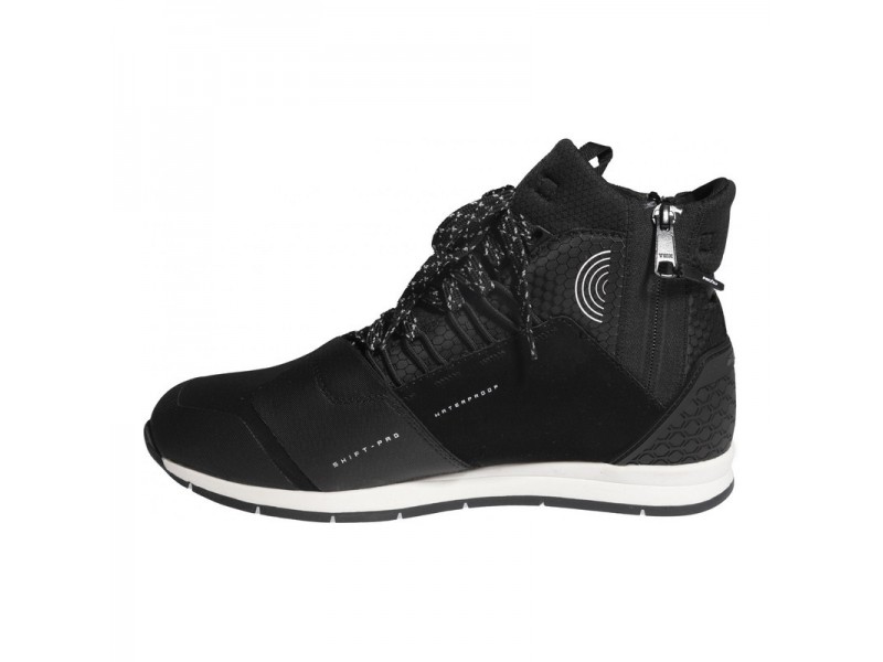 Ghete moto Urban barbati All Season Ixon model Freaky WP MS culoare: negru/alb (100% waterproof)