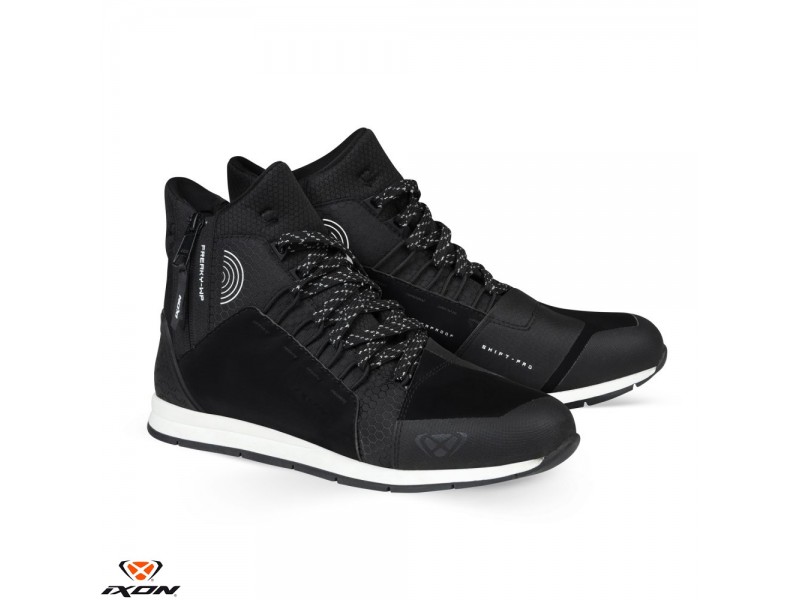 Ghete moto Urban barbati All Season Ixon model Freaky WP MS culoare: negru/alb (100% waterproof) Ghete moto Urban barbati All Season Ixon model Freaky WP MS culoare: negru/alb (100% waterproof)