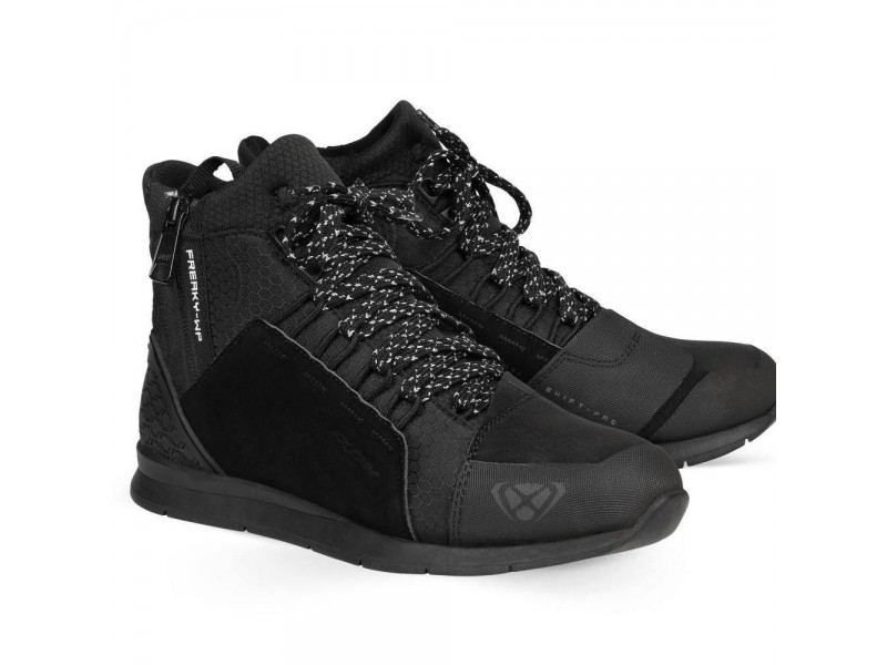 Ghete moto Urban barbati All Season Ixon model Freaky WP MS culoare: negru (100% waterproof)
