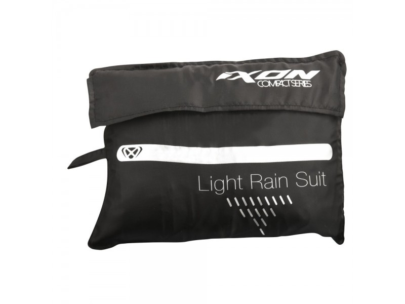 Costum moto ploaie Ixon model Compact Suit culoare: negru (montare peste echipament)