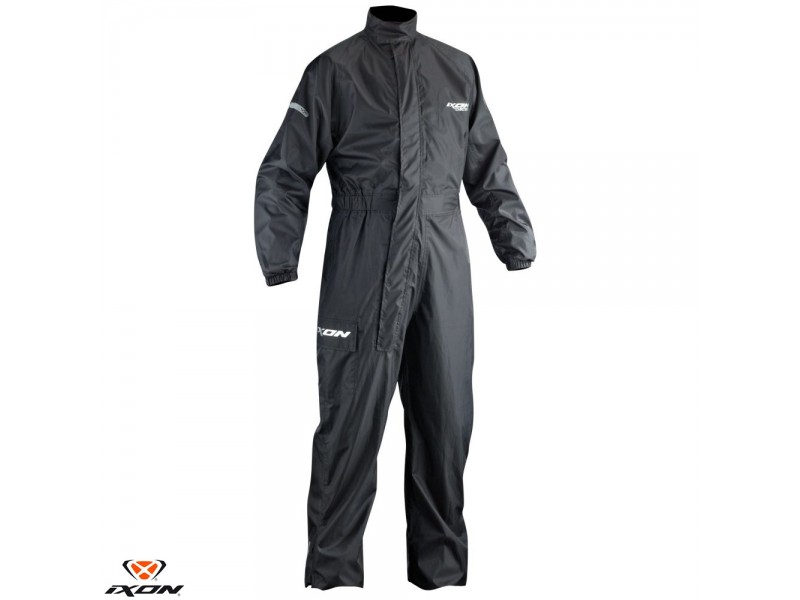 Costum moto ploaie Ixon model Compact Suit culoare: negru (montare peste echipament) Costum moto ploaie Ixon model Compact Suit culoare: negru (montare peste echipament)