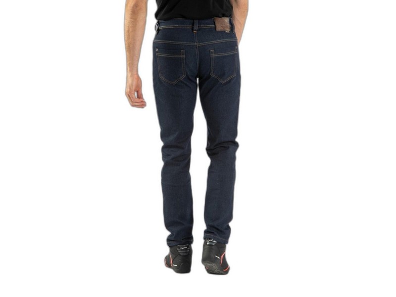 Blugi (jeans) moto barbati Ixon model Kevin culoare: albastru inchis (Cordura® Denim)