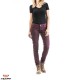 Blugi (jeans) moto femei Ixon model Vicky culoare: burgundy (visiniu) (Cordura® Denim) Blugi (jeans) moto femei Ixon model Vicky culoare: burgundy (visiniu) (Cordura® Denim)