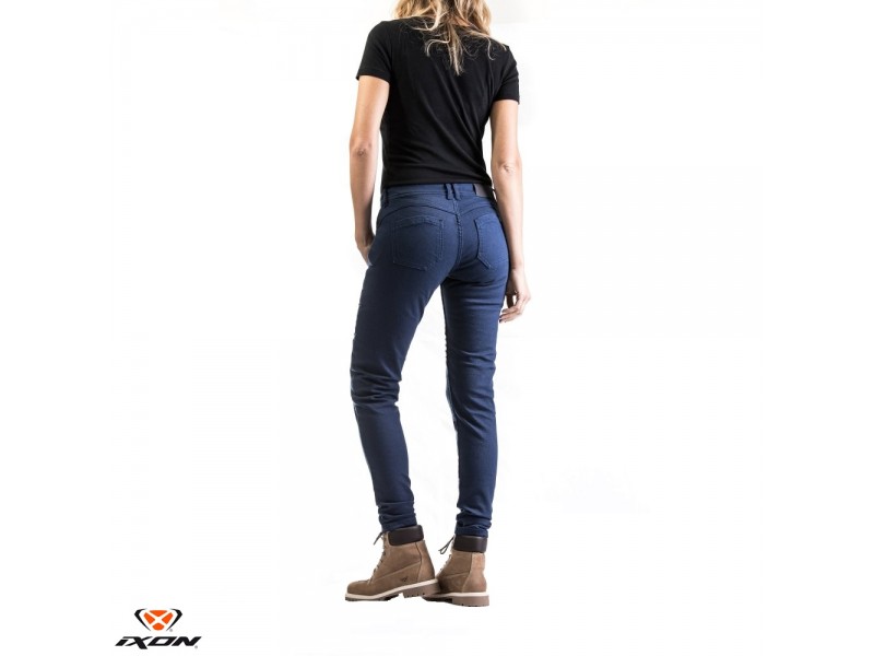 Blugi (jeans) moto femei Ixon model Vicky culoare: Navy (albastru) (Cordura® Denim) Blugi (jeans) moto femei Ixon model Vicky culoare: Navy (albastru) (Cordura® Denim)