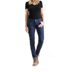 Blugi (jeans) moto femei Ixon model Vicky culoare: Navy (albastru) (Cordura® Denim)
