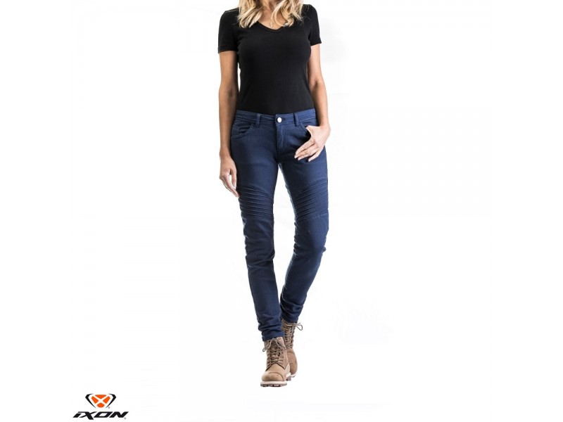 Blugi (jeans) moto femei Ixon model Vicky culoare: Navy (albastru) (Cordura® Denim) Blugi (jeans) moto femei Ixon model Vicky culoare: Navy (albastru) (Cordura® Denim)