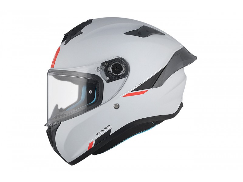 Casca integrala MT Targo S A12 gri lucios - omologare noua ECE 22.06