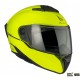 Casca modulabila MT Atom 2 SV A3 galben fluor lucios (ochelari soare integrati) Pinlock Ready - tip viziera: MT-V-35