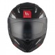 Casca modulabila MT Atom 2 SV Bast D5 negru/gri mat (ochelari soare integrati) Pinlock Ready - tip viziera: MT-V-35