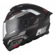 Casca modulabila MT Atom 2 SV Bast D5 negru/gri mat (ochelari soare integrati) Pinlock Ready - tip viziera: MT-V-35