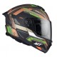 Casca modulabila MT Atom 2 SV Bast A6 military (maro/verde mat) (ochelari soare integrati) Pinlock Ready - tip viziera: MT-V-35