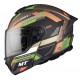 Casca modulabila MT Atom 2 SV Bast A6 military (maro/verde mat) (ochelari soare integrati) Pinlock Ready - tip viziera: MT-V-35