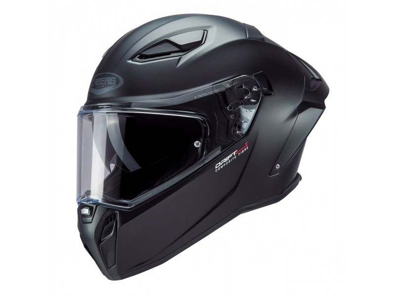 Casca integrala Caberg model Drift Evo II SV 17 negru mat Pinlock ready - lentila Pinlock inclusa