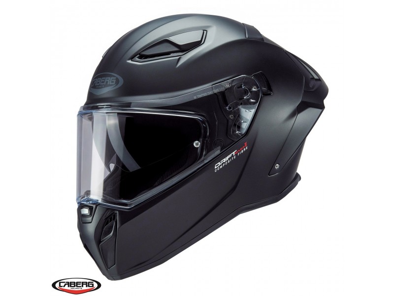 Casca integrala Caberg model Drift Evo II SV 17 negru mat Pinlock ready - lentila Pinlock inclusa