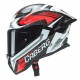 Casca integrala Caberg model Drift Evo II SV Jarama G0 negru/alb/rosu lucios Pinlock ready - lentila Pinlock inclusa