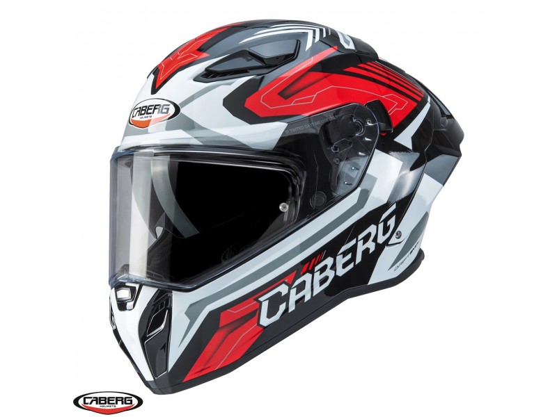 Casca integrala Caberg model Drift Evo II SV Jarama G0 negru/alb/rosu lucios Pinlock ready - lentila Pinlock inclusa Casca integrala Caberg model Drift Evo II SV Jarama G0 negru/alb/rosu lucios Pinlock ready - lentila Pinlock inclusa