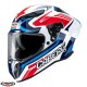 Casca integrala Caberg model Drift Evo II SV Jarama H7 alb/rosu/albastru lucios Pinlock ready - lentila Pinlock inclusa