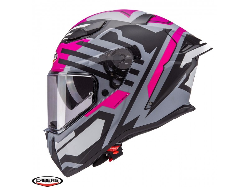 Casca integrala Caberg model Drift Evo II SV Horizon N6 gri/negru/fuchsia mat Pinlock ready - lentila Pinlock inclusa Casca integrala Caberg model Drift Evo II SV Horizon N6 gri/negru/fuchsia mat Pinlock ready - lentila Pinlock inclusa
