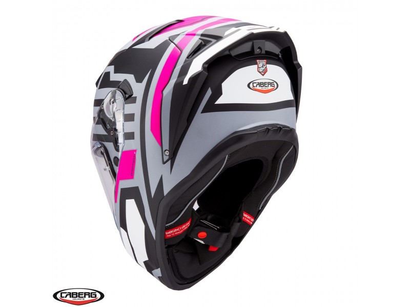 Casca integrala Caberg model Drift Evo II SV Horizon N6 gri/negru/fuchsia mat Pinlock ready - lentila Pinlock inclusa Casca integrala Caberg model Drift Evo II SV Horizon N6 gri/negru/fuchsia mat Pinlock ready - lentila Pinlock inclusa