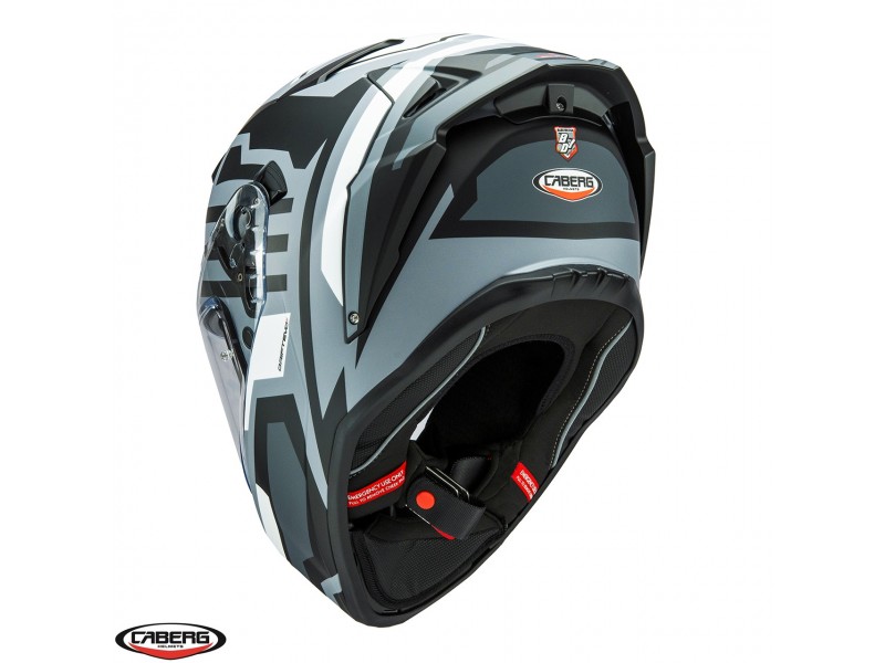 Casca integrala Caberg model Drift Evo II SV Horizon N5 gri/negru/alb mat Pinlock ready - lentila Pinlock inclusa Casca integrala Caberg model Drift Evo II SV Horizon N5 gri/negru/alb mat Pinlock ready - lentila Pinlock inclusa
