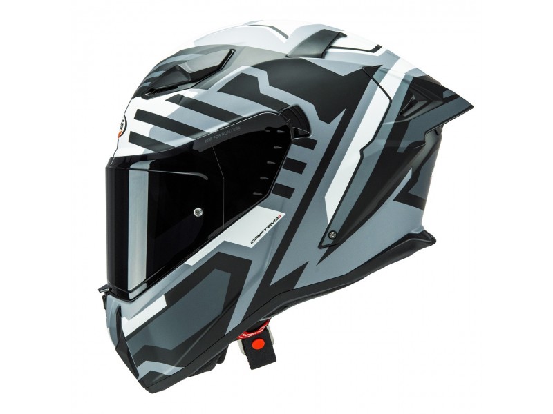 Casca integrala Caberg model Drift Evo II SV Horizon N5 gri/negru/alb mat Pinlock ready - lentila Pinlock inclusa