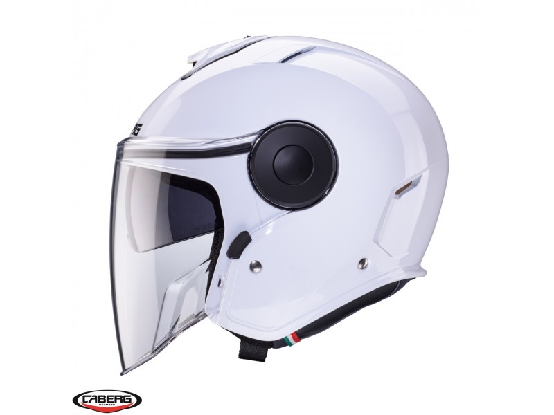 Casca open face (jet) Caberg model Soho SV A1 alb lucios Casca open face (jet) Caberg model Soho SV A1 alb lucios