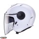 Casca open face (jet) Caberg model Soho SV A1 alb lucios Casca open face (jet) Caberg model Soho SV A1 alb lucios