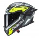 Casca integrala Caberg model Drift Evo II SV Jarama L6 negru/gri/galben fluor mat Pinlock ready - lentila Pinlock inclusa