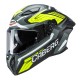 Casca integrala Caberg model Drift Evo II SV Jarama L6 negru/gri/galben fluor mat Pinlock ready - lentila Pinlock inclusa