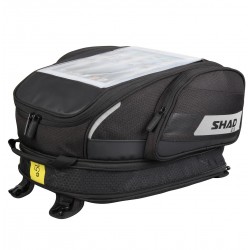 Geanta rezervor motocicleta Shad - model SL20F Tank Bag (20L) (fixare cu cureluse) - culoare: negru