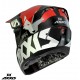 Casca off road motociclete Axxis model Wolf Jackal B5 rosu lucios Casca off road motociclete Axxis model Wolf Jackal B5 rosu lucios