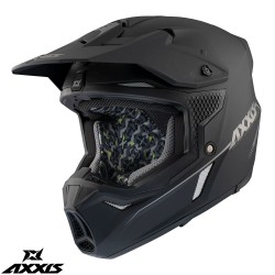 Casca off road motociclete Axxis model Wolf A1 negru mat