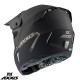 Casca off road motociclete Axxis model Wolf A1 negru mat