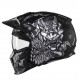 Casca MT Streetfighter SV S B2 Hellish negru mat (ochelari soare integrati) - masca (protectie) barbie si cozoroc detasabile
